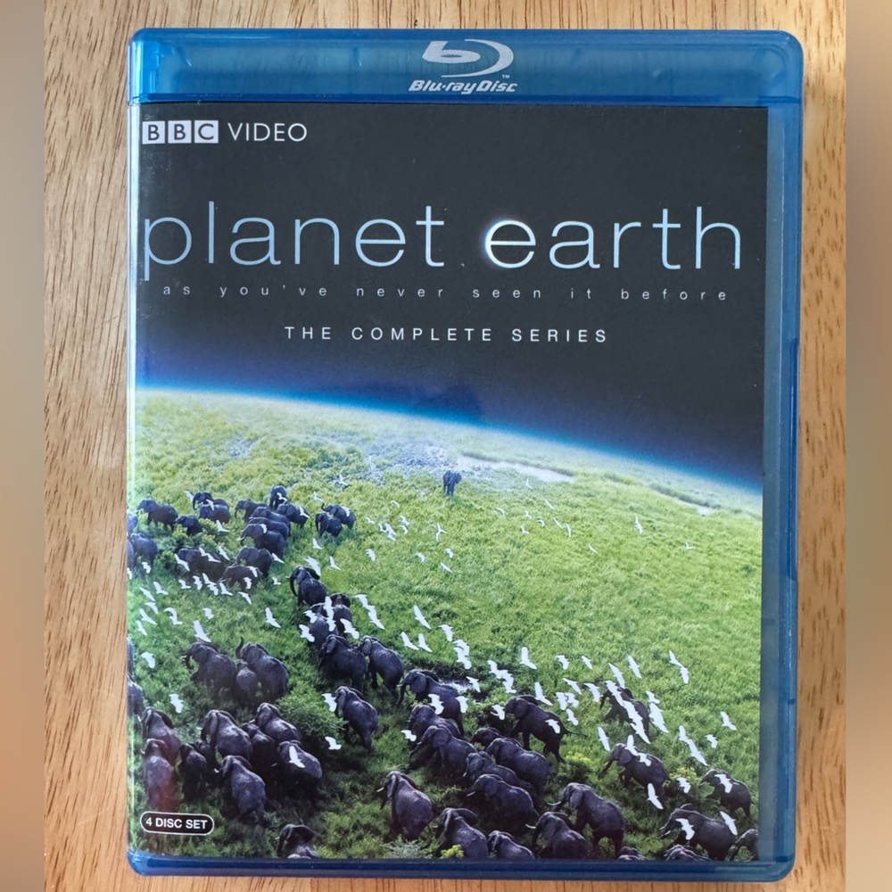 Planet Earth  The Complete Series 4 Disc Blu ray